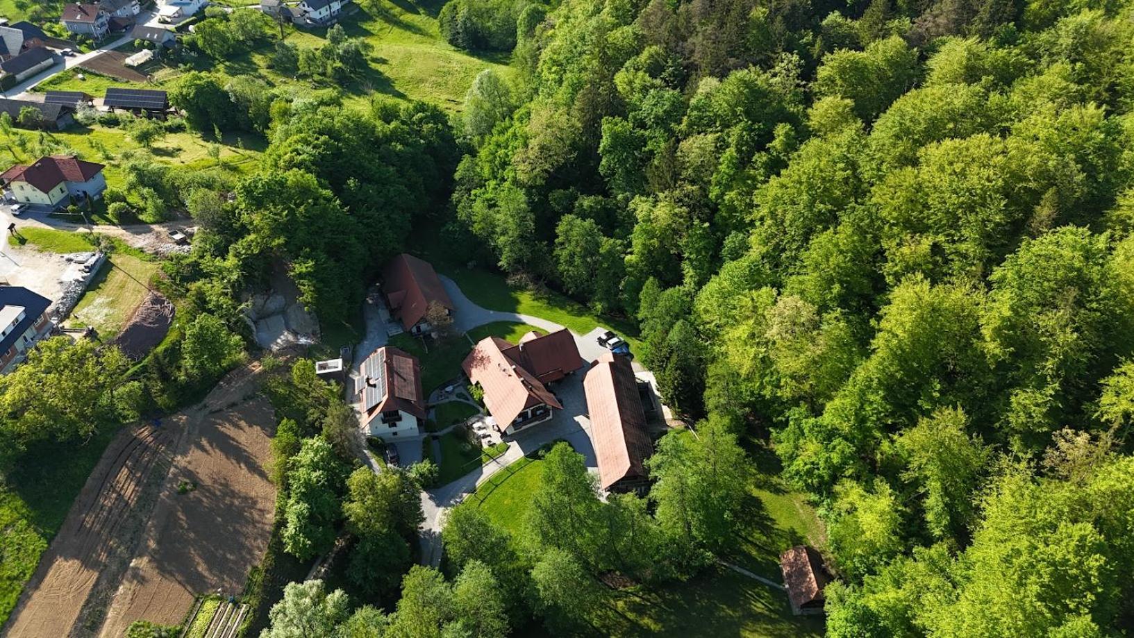 Domacija Seruga Countryside Hotel Novo Mesto Exterior photo
